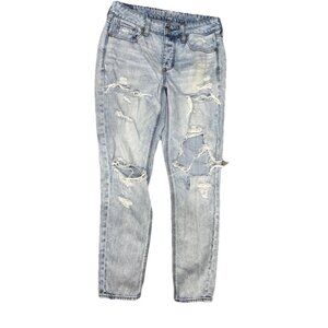 AMERICAN EAGLE Tom girl Women’s Ripped Jeans Size 02 Regular
